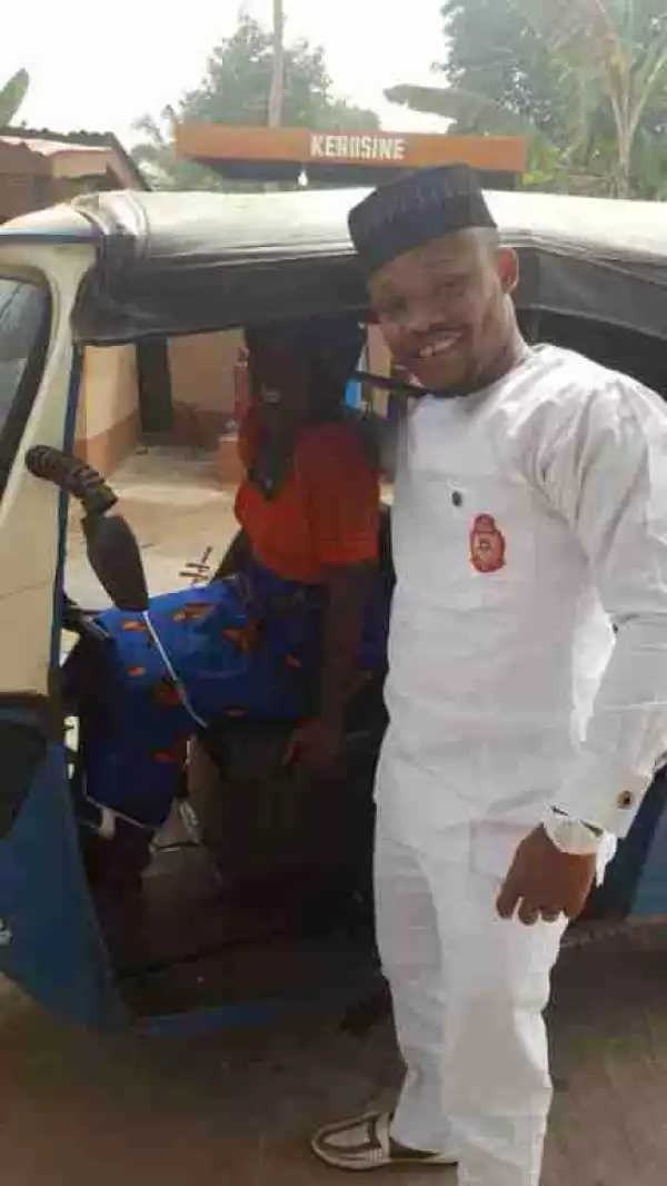 "True Slay Mama": Man Surprised After Seeing A Woman Keke Driver. He Did This For Her